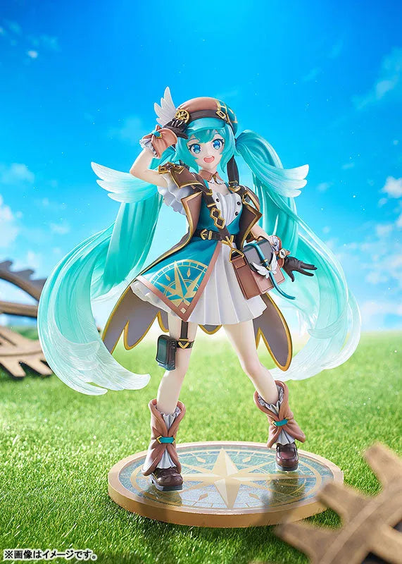 Vocaloid - Hatsune Miku - 1/7 - 100th Adventure Ver. (Good Smile Company)ㅤ – Good Smile Company – ActionFigure Brasil