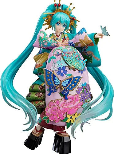 Vocaloid - Hatsune Miku - 1/7 - Chokabuki Kuruwa Kotoba Awase Kagami Ver. (Good Smile Company)ㅤ – Good Smile Company As Manufacturer – ActionFigure Brasil