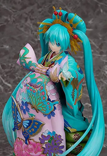 Vocaloid - Hatsune Miku - 1/7 - Chokabuki Kuruwa Kotoba Awase Kagami Ver. (Good Smile Company)ㅤ – Good Smile Company As Manufacturer – ActionFigure Brasil