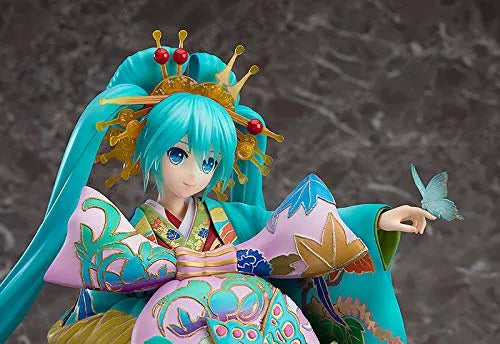 Vocaloid - Hatsune Miku - 1/7 - Chokabuki Kuruwa Kotoba Awase Kagami Ver. (Good Smile Company)ㅤ – Good Smile Company As Manufacturer – ActionFigure Brasil