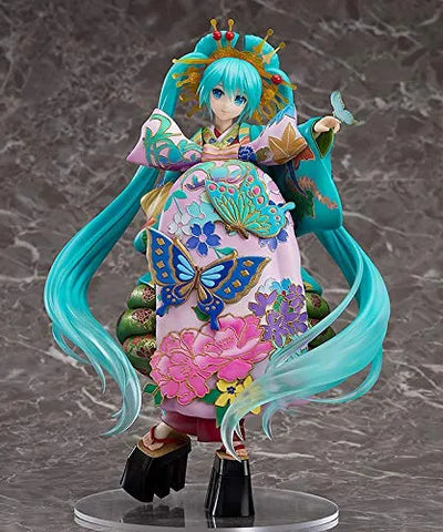 Vocaloid - Hatsune Miku - 1/7 - Chokabuki Kuruwa Kotoba Awase Kagami Ver. (Good Smile Company)ㅤ – Good Smile Company As Manufacturer – ActionFigureBrasil — embalagem