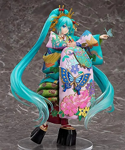 Vocaloid - Hatsune Miku - 1/7 - Chokabuki Kuruwa Kotoba Awase Kagami Ver. (Good Smile Company)ㅤ – Good Smile Company As Manufacturer – ActionFigure Brasil