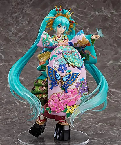 Vocaloid - Hatsune Miku - 1/7 - Chokabuki Kuruwa Kotoba Awase Kagami Ver. (Good Smile Company)ㅤ – Good Smile Company As Manufacturer – ActionFigure Brasil