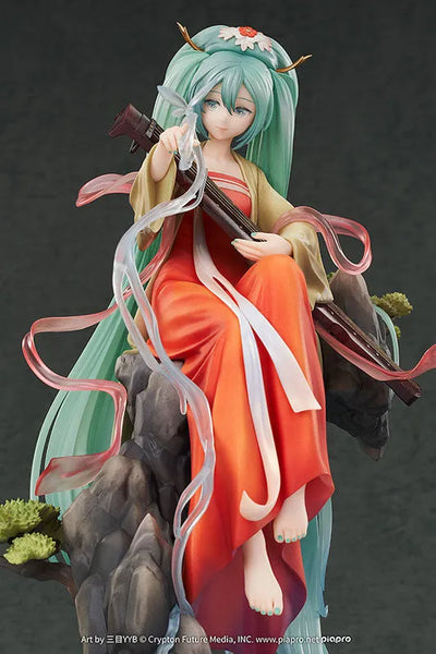 Vocaloid - Hatsune Miku - 1/7 - Gao Shan Liu Shui Ver. (Good Smile Company)ㅤ – Good Smile Company – ActionFigure Brasil — iluminação de estúdio