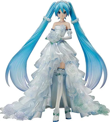 Vocaloid - Hatsune Miku - 1/7 - Wedding Dress ver. (FREEing)ㅤ – FREEing – ActionFigure Brasil