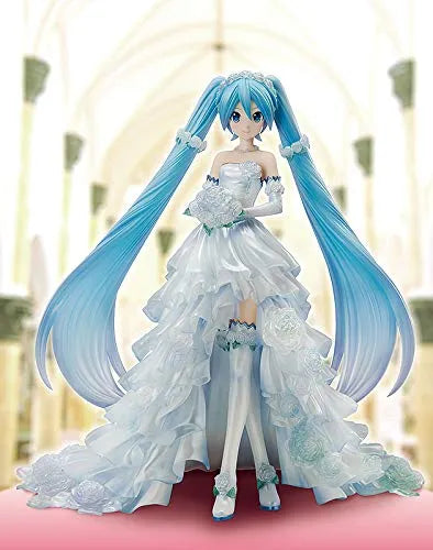 Vocaloid - Hatsune Miku - 1/7 - Wedding Dress ver. (FREEing)ㅤ – FREEing – ActionFigure Brasil