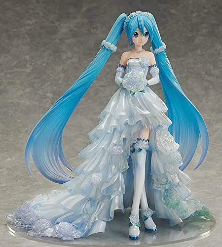 Vocaloid - Hatsune Miku - 1/7 - Wedding Dress ver. (FREEing)ㅤ – FREEing – ActionFigure Brasil