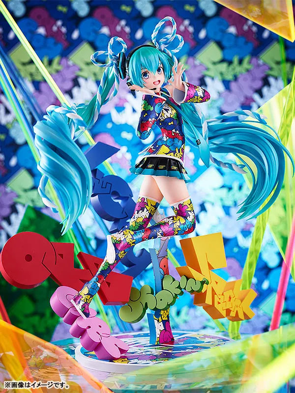 Vocaloid - Hatsune Miku - 1/8 - Miku Expo 5th Anniversary Ver., Lucky☆Orb: Uta X Kasoku Ver. (Good Smile Company)ㅤ – Good Smile Company – ActionFigure Brasil