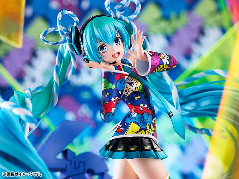 Vocaloid - Hatsune Miku - 1/8 - Miku Expo 5th Anniversary Ver., Lucky☆Orb: Uta X Kasoku Ver. (Good Smile Company)ㅤ – Good Smile Company – ActionFigure Brasil
