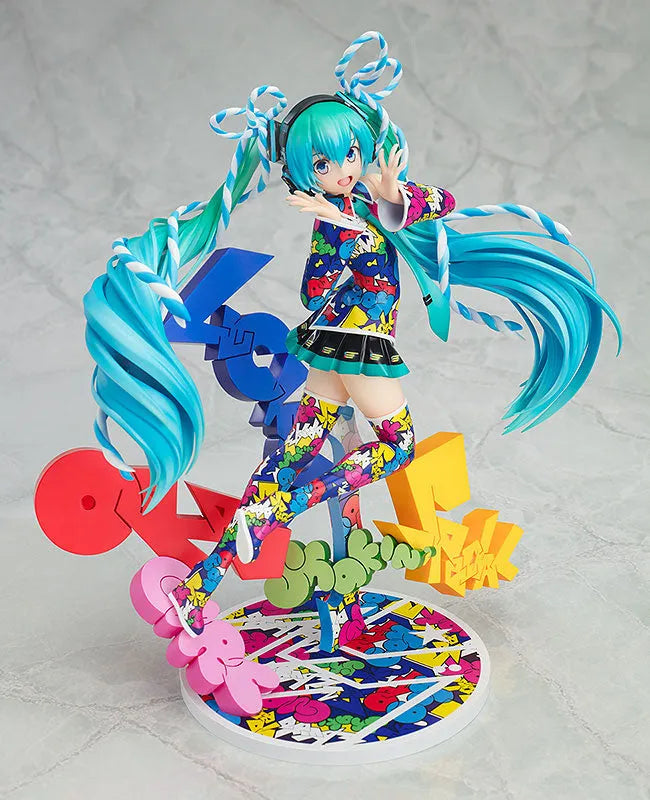 Vocaloid - Hatsune Miku - 1/8 - Miku Expo 5th Anniversary Ver., Lucky☆Orb: Uta X Kasoku Ver. (Good Smile Company)ㅤ – Good Smile Company – ActionFigure Brasil