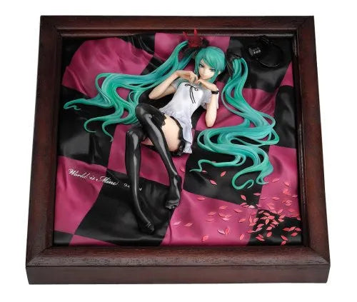Vocaloid - Hatsune Miku - 1/8 - World is Mine Brown Frame ver. (Good Smile Company)ㅤ – Good Smile Company – ActionFigure Brasil