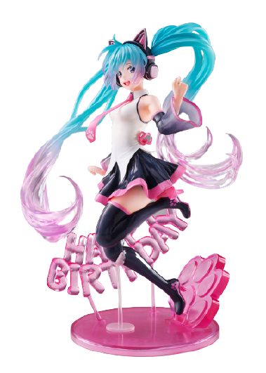 Vocaloid - Hatsune Miku - Artist MasterPiece - Birthday 2021, Happy Cat (Taito)ㅤ – Taito – ActionFigure Brasil