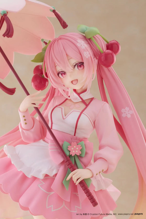 Vocaloid - Hatsune Miku - Artist MasterPiece+ - Sakura, Sakura Dress Ver. (Taito)ㅤ – Taito – ActionFigureBrasil