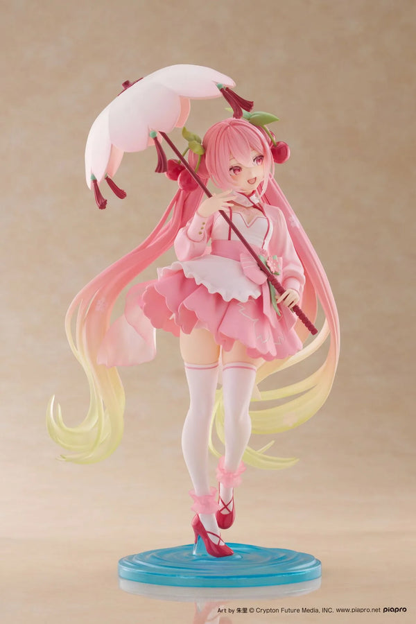 Vocaloid - Hatsune Miku - Artist MasterPiece+ - Sakura, Sakura Dress Ver. (Taito)ㅤ – Taito – ActionFigureBrasil