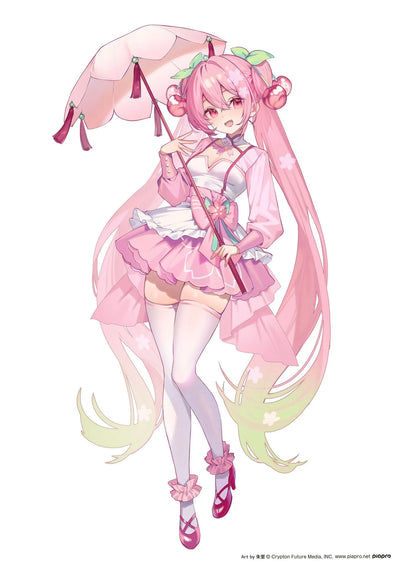 Vocaloid - Hatsune Miku - Artist MasterPiece+ - Sakura, Sakura Dress Ver. (Taito)ㅤ – Taito – ActionFigureBrasil — acessórios