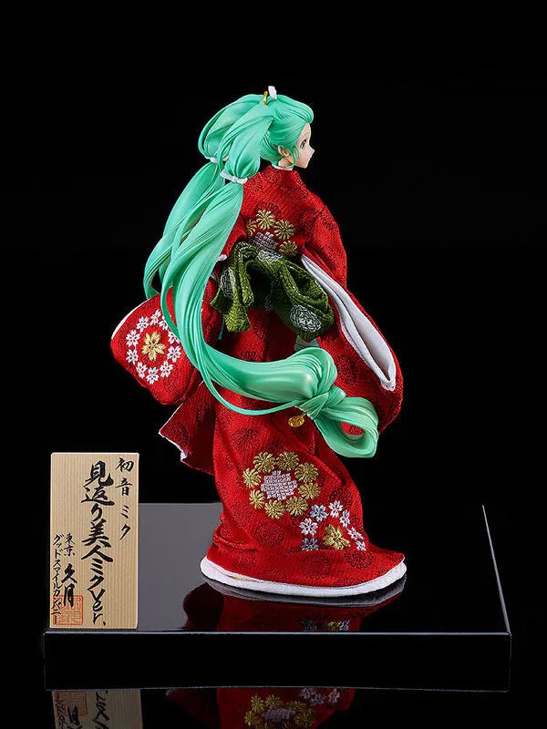 Vocaloid - Hatsune Miku - Dancing Haniwa & Mikaeri Bijin Repair Project - 1/7 - Beauty Looking Back Ver., Japanese Doll (Good Smile Company, Kyugetsu)ㅤ – Good Smile Company as ManufacturerKyugetsu as Producer – ActionFigure Brasil