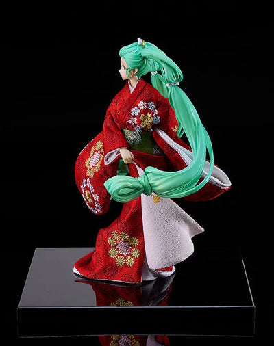 Vocaloid - Hatsune Miku - Dancing Haniwa & Mikaeri Bijin Repair Project - 1/7 - Beauty Looking Back Ver., Japanese Doll (Good Smile Company, Kyugetsu)ㅤ – Good Smile Company as ManufacturerKyugetsu as Producer – ActionFigure Brasil — com base expositora
