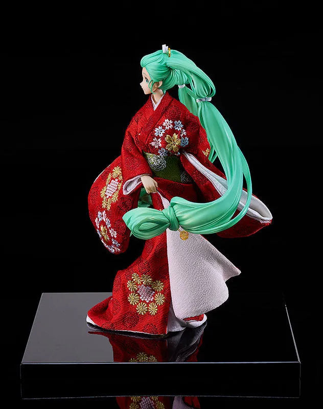 Vocaloid - Hatsune Miku - Dancing Haniwa & Mikaeri Bijin Repair Project - 1/7 - Beauty Looking Back Ver., Japanese Doll (Good Smile Company, Kyugetsu)ㅤ – Good Smile Company as ManufacturerKyugetsu as Producer – ActionFigure Brasil