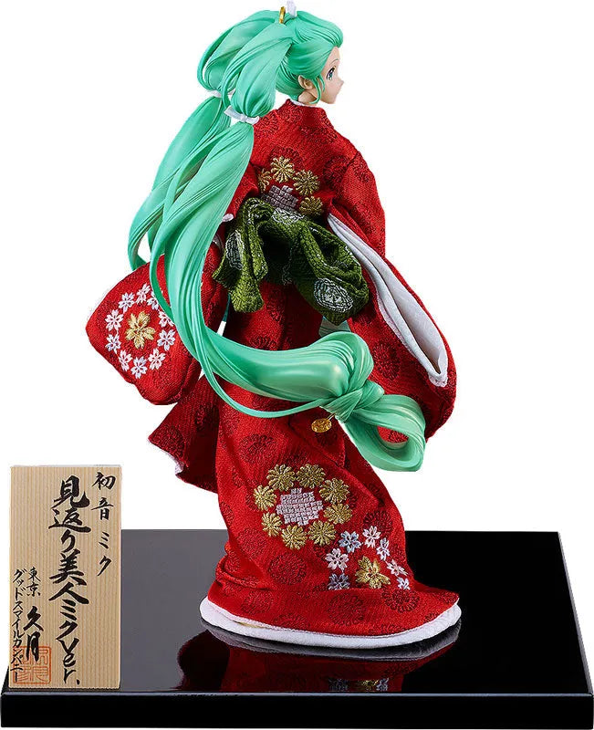 Vocaloid - Hatsune Miku - Dancing Haniwa & Mikaeri Bijin Repair Project - 1/7 - Beauty Looking Back Ver., Japanese Doll (Good Smile Company, Kyugetsu)ㅤ – Good Smile Company as ManufacturerKyugetsu as Producer – ActionFigureBrasil