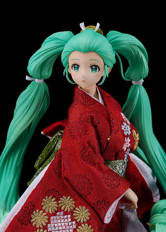 Vocaloid - Hatsune Miku - Dancing Haniwa & Mikaeri Bijin Repair Project - 1/7 - Beauty Looking Back Ver., Japanese Doll (Good Smile Company, Kyugetsu)ㅤ – Good Smile Company as ManufacturerKyugetsu as Producer – ActionFigureBrasil