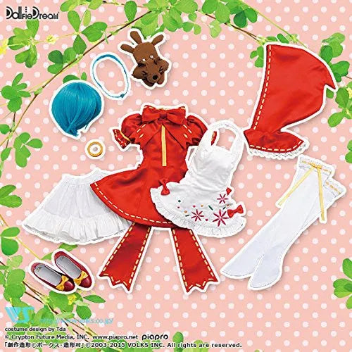 Vocaloid - Hatsune Miku - Doll Clothes - Dollfie Dream Character Clothing - Mikuzukin Dress Set - 1/3 (Volks)ㅤ – Volks – ActionFigure Brasil
