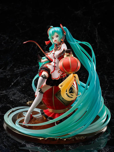 Vocaloid - Hatsune Miku - F:Nex - 1/7 - 2021 Chinese New Year ver. (FuRyu) [Shop Exclusive]ㅤ – FuRyu – ActionFigureBrasil — com base expositora