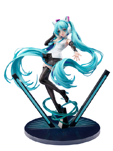 Vocaloid - Hatsune Miku - F:Nex - 1/7 - Nekomimi Headphone Ver. (FuRyu) [Shop Exclusive]ㅤ – FuRyu – ActionFigure Brasil
