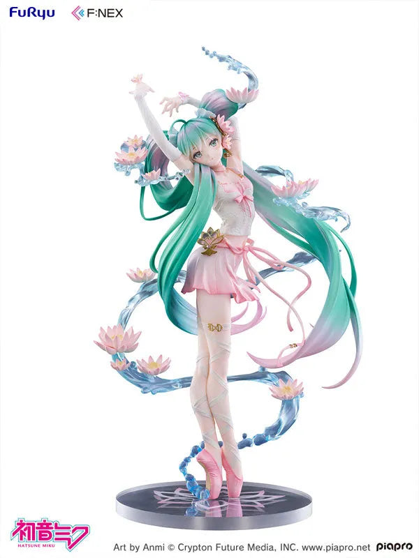 Vocaloid - Hatsune Miku - F:Nex - 1/7 - Water Lily Ver. (FuRyu)ㅤ – FuRyu – ActionFigureBrasil