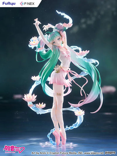 Vocaloid - Hatsune Miku - F:Nex - 1/7 - Water Lily Ver. (FuRyu)ㅤ – FuRyu – ActionFigureBrasil — embalagem