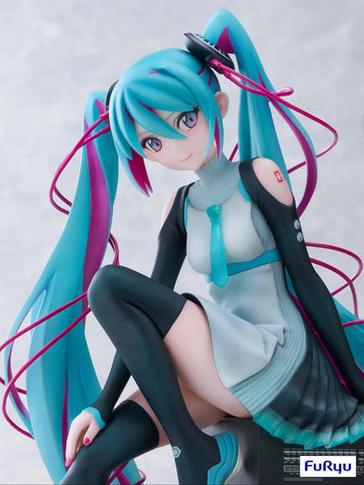 Vocaloid - Hatsune Miku - F:Nex - MTV x Hatsune Miku - 1/7 (FuRyu)ㅤ – FuRyu – ActionFigure Brasil — ângulo diferente
