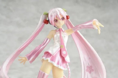 Vocaloid - Hatsune Miku - Figure Japan - 1/10 - Sakura ver. (Hobby Japan, Good Smile Company)ㅤ – Good Smile Company – ActionFigureBrasil — ângulo diferente