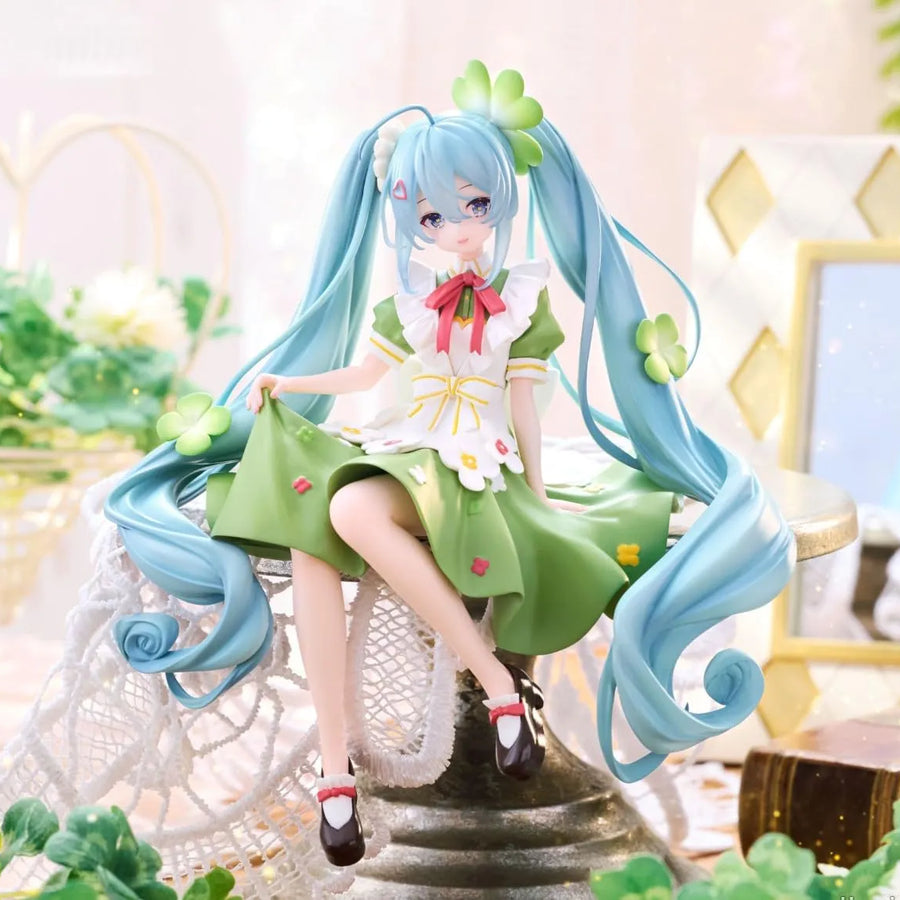 Vocaloid - Hatsune Miku - Flower Fairy - Noodle Stopper Figure - Clover (FuRyu)ㅤ – FuRyu – ActionFigure Brasil