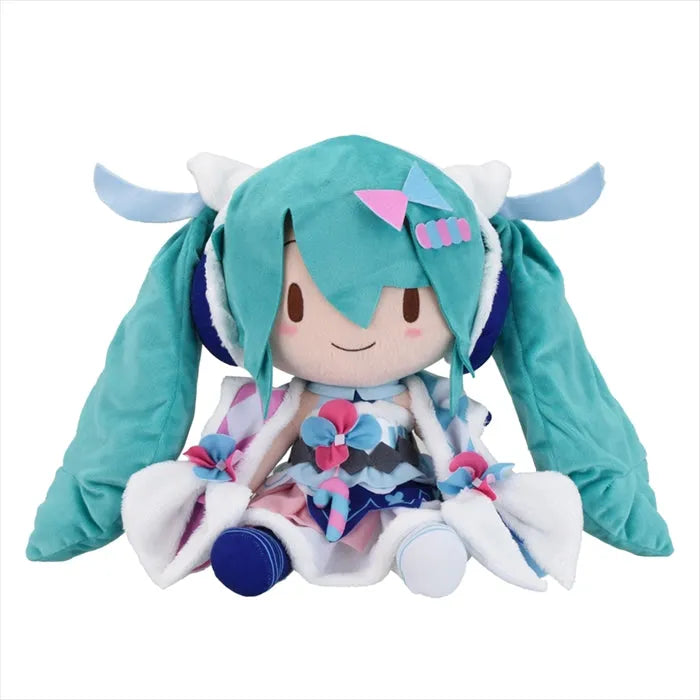 Vocaloid - Hatsune Miku - Fuwa Fuwa Nuigurumi - 2020 Winter Festival, L (SEGA)ㅤ – Sega – ActionFigure Brasil