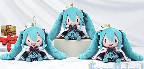 Vocaloid - Hatsune Miku - Fuwa Fuwa Nuigurumi - Plush Strap Set - 10th Anniversaryㅤ – Sega – ActionFigure Brasil