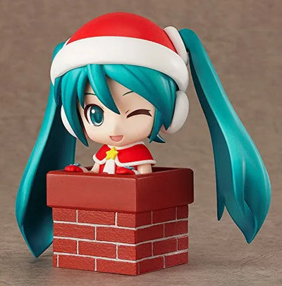 Vocaloid - Hatsune Miku - Good Smile Kuji - Good Smile Kuji "Hatsune Miku 2012 Winter Ver." - Nendoroid #280 - Santa Ver.ㅤ – Good Smile Company – ActionFigureBrasil — detalhe do produto