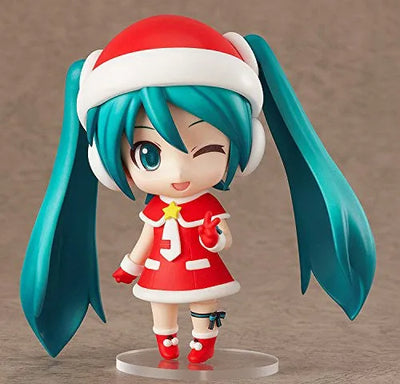 Vocaloid - Hatsune Miku - Good Smile Kuji - Good Smile Kuji "Hatsune Miku 2012 Winter Ver." - Nendoroid #280 - Santa Ver.ㅤ – Good Smile Company – ActionFigureBrasil — close