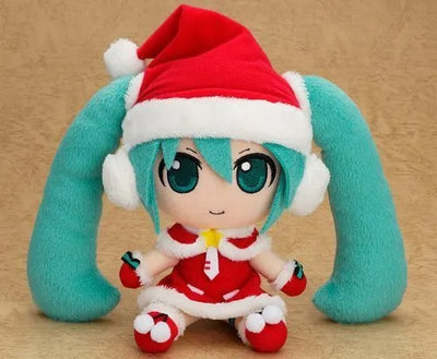 Vocaloid - Hatsune Miku - Good Smile Kuji - Good Smile Kuji "Hatsune Miku 2012 Winter Ver." - Plushie - Santa Ver.ㅤ – Good Smile Company – ActionFigure Brasil