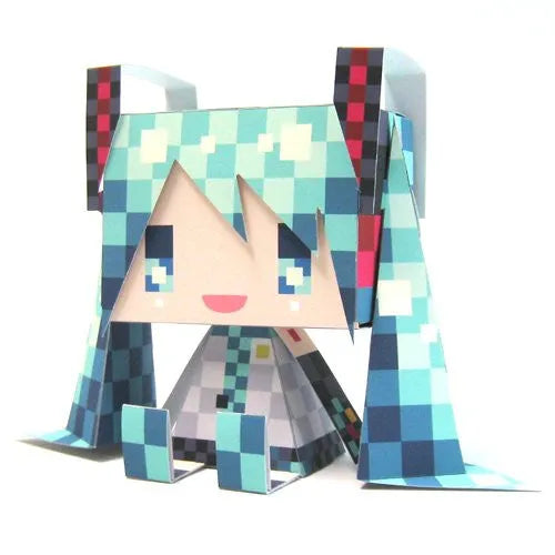 Vocaloid - Hatsune Miku - GraPhig #126 - Checkered ver. (Cospa)ㅤ – Cospa – ActionFigure Brasil