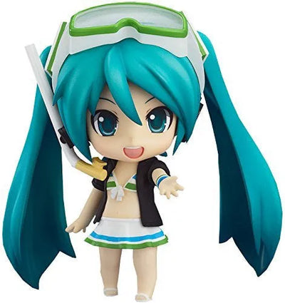 Vocaloid - Hatsune Miku - HappyKuji - HappyKuji Hatsune Miku 2013 Summer ver. - Nendoroid #339b - Swimsuit Ver. - Family Mart Colorㅤ – Good Smile Company – ActionFigure Brasil