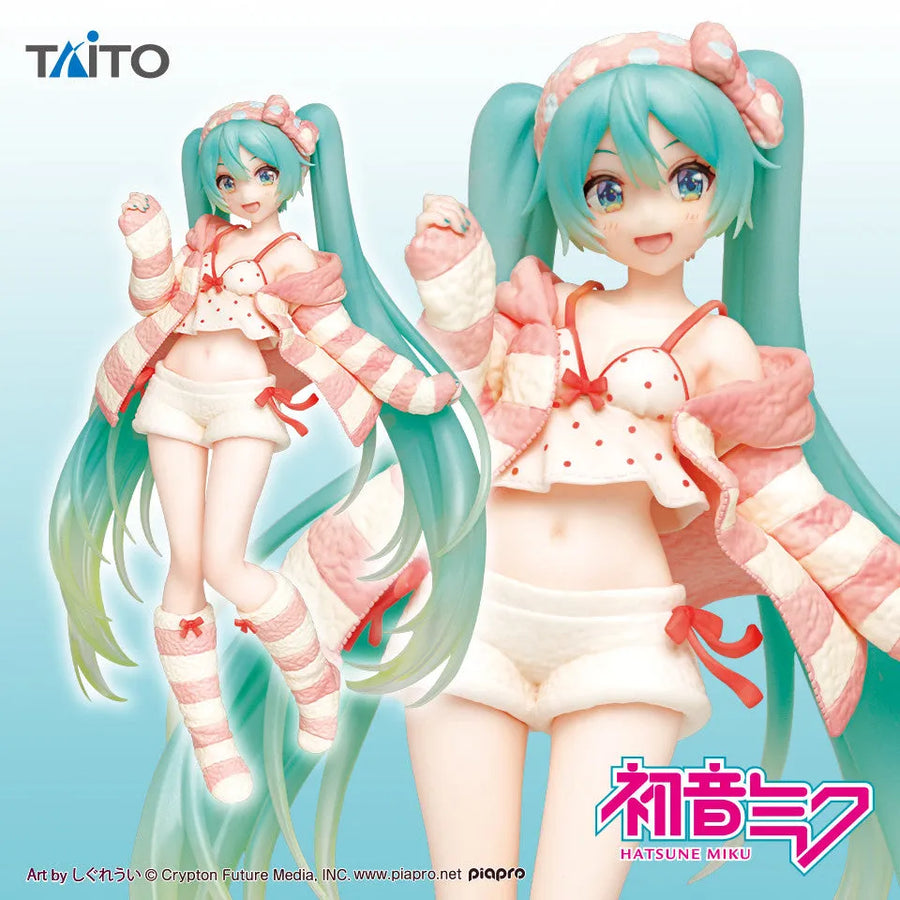Vocaloid - Hatsune Miku - Hatsune Miku Figure Costumes - Room Wear Ver. (Taito)ㅤ – Taito – ActionFigure Brasil
