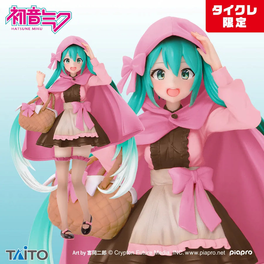 Vocaloid - Hatsune Miku - Hatsune Miku Wonderland Figure - Red Riding Hood Taito Crane Online Limited ver. (Taito)ㅤ – Taito – ActionFigure Brasil