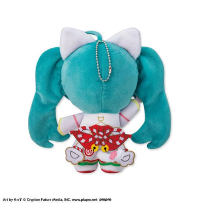 Vocaloid - Hatsune Miku - "Hatsune Miku" x "Maneki Neko" - CharaColle Stand Doll (Chara-Ani, Kadokawa)ㅤ – Chara-Ani – ActionFigure Brasil — ângulo diferente