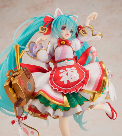 Vocaloid - Hatsune Miku - Hatsune Miku x Maneki Neko - KDcolle - 1/7 - Maneki Miku ver. (Kadokawa)ㅤ – Kadokawa – ActionFigureBrasil — embalagem