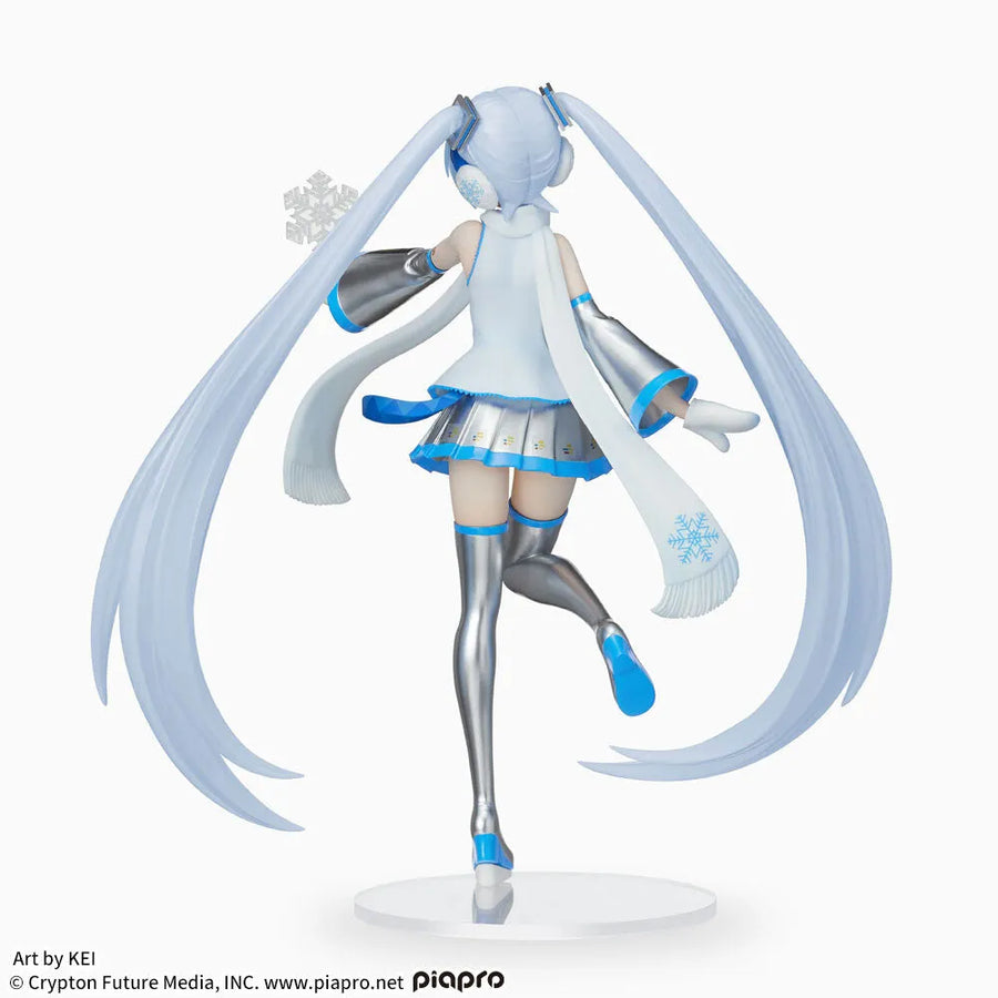 Vocaloid - Hatsune Miku - Luminasta - Snow Miku Skytown Ver. (SEGA)ㅤ – Sega – ActionFigure Brasil