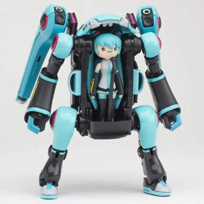Vocaloid - Hatsune Miku - Mechatro WeGo - 1/35ㅤ – Sentinel – ActionFigureBrasil — com base expositora