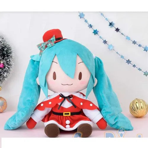 Vocaloid - Hatsune Miku - Mega Jumbo Plush - Santa Ver.ㅤ – Sega – ActionFigure Brasil