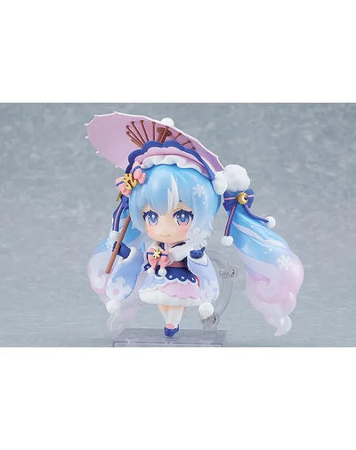 Vocaloid - Hatsune Miku - Nendoroid #2023 - Snow, Serene Winter Ver. (Good Smile Company) [Shop Exclusive]ㅤ – Good Smile Company – ActionFigure Brasil — embalagem