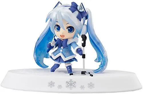 Vocaloid - Hatsune Miku - Nendoroid #207 - Snow 2012 Fluffy Coat ver.ㅤ – Good Smile Company – ActionFigure Brasil