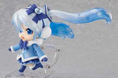 Vocaloid - Hatsune Miku - Nendoroid #207 - Snow 2012 Fluffy Coat ver.ㅤ – Good Smile Company – ActionFigureBrasil — detalhe do produto