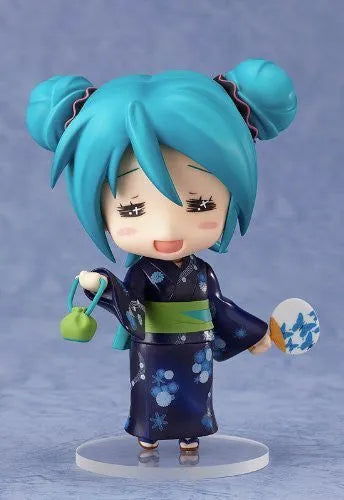 Vocaloid - Hatsune Miku - Nendoroid #261 - Yukata ver.ㅤ – Good Smile Company – ActionFigure Brasil — com base expositora